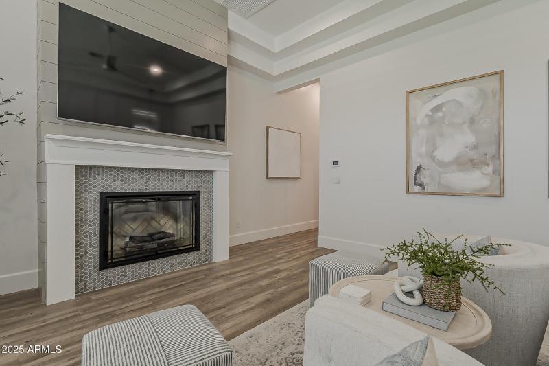 Fireplace in Owners' Suite