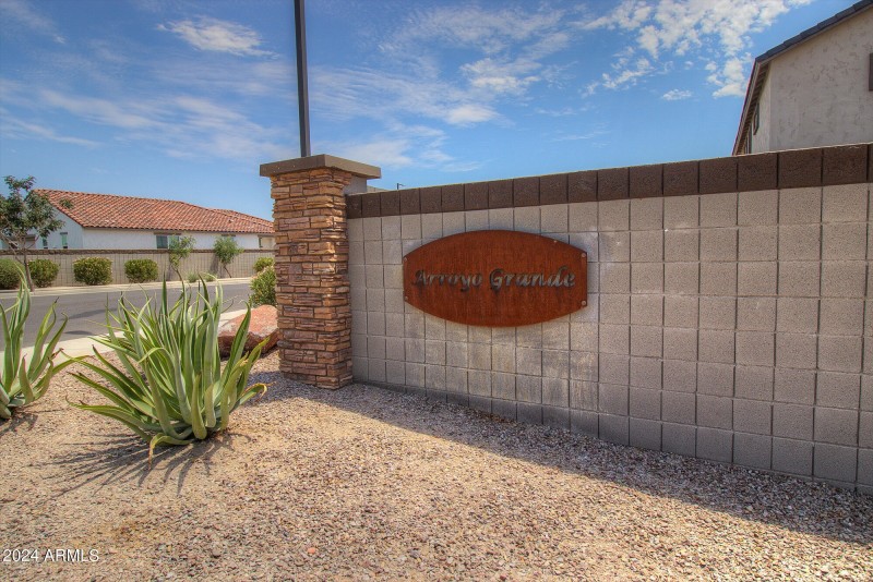 Entry sign