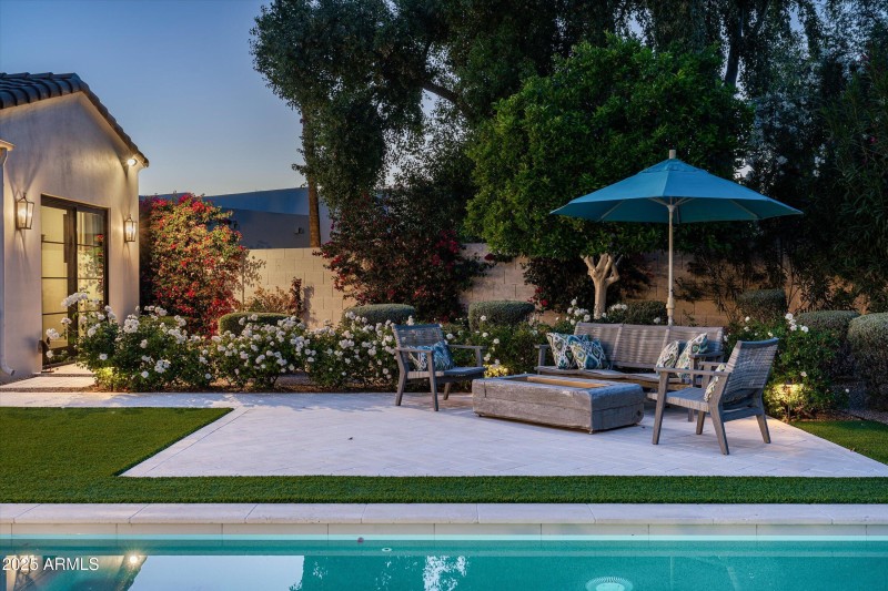 Outdoor Pool Area
