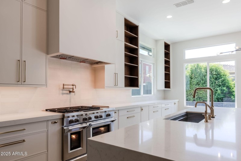 Designer Cabinetry, custom hood
