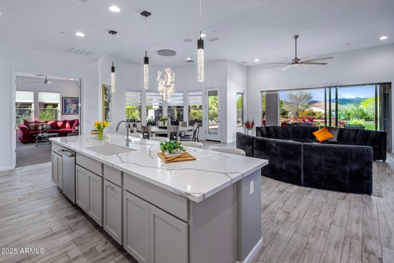 Kitchen to Living