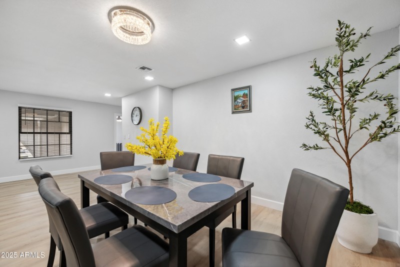 Dining area