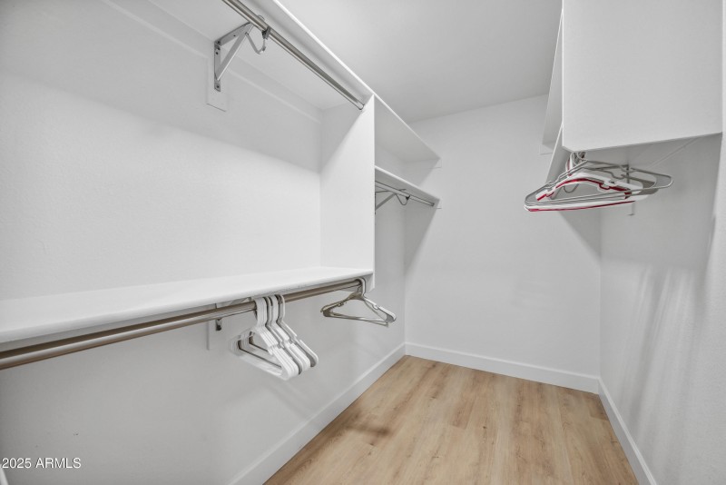 Large walk-in closet