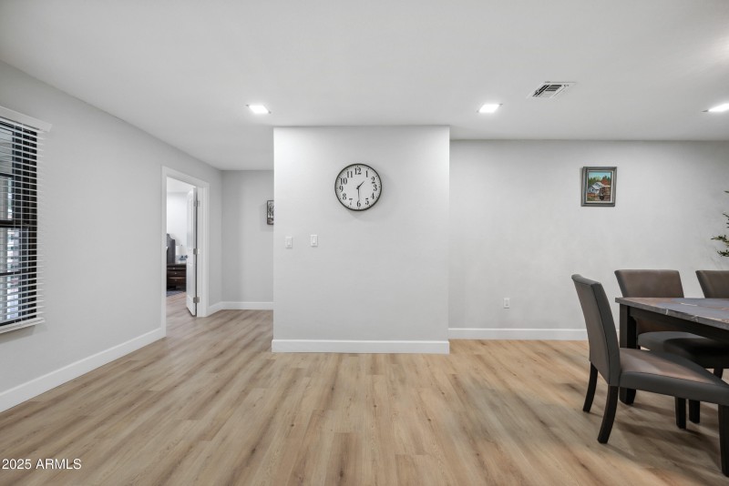 Large entrance area