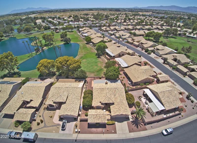 Drone over Lakes