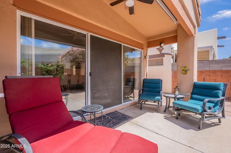 Spacious Back Patio
