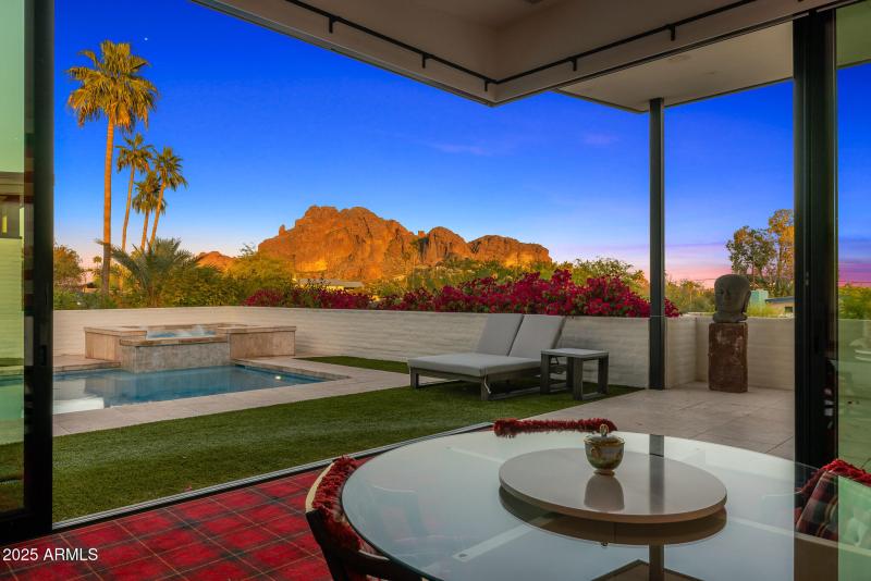 Indoor/Outdoor Sunset Views