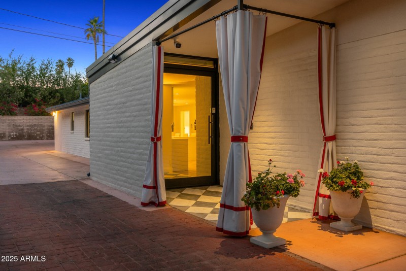Front Entrance Twilight