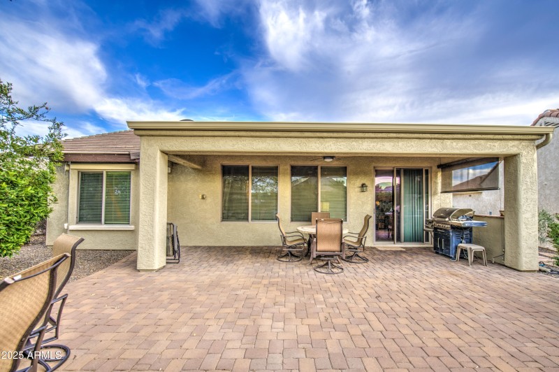 Extended Rear Patio