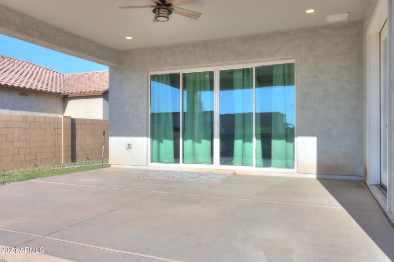 Covered Back Patio