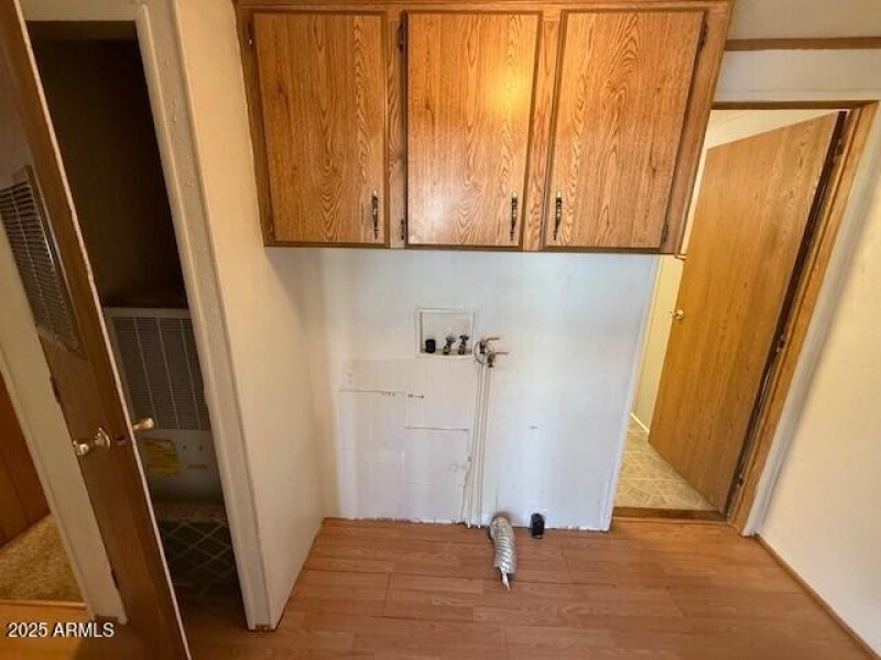 Washer dryer hook ups