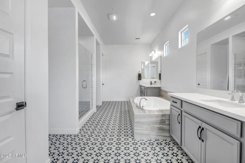 PRIMARY BATH WITH DUAL VANITY