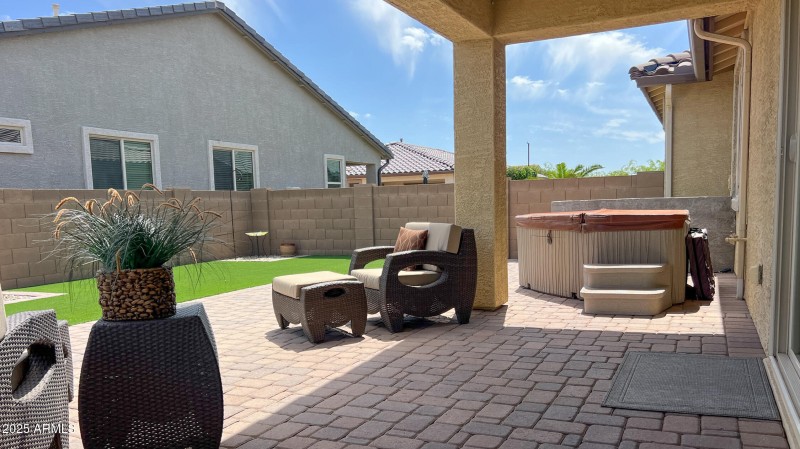 Back Patio...
