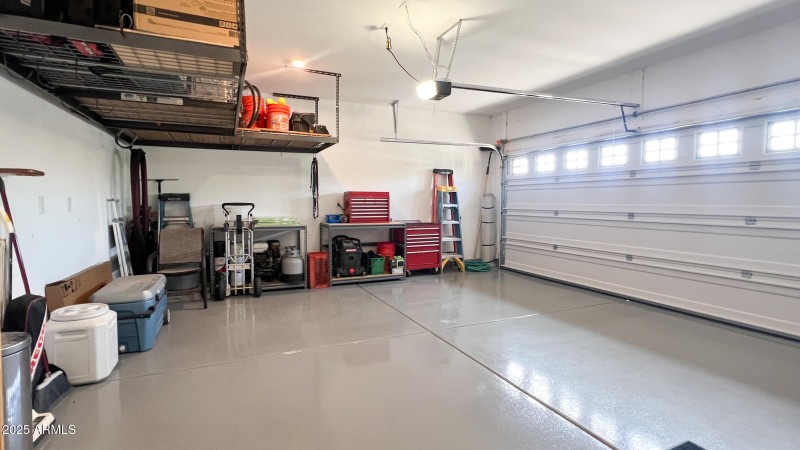 Epoxied Garage Floor