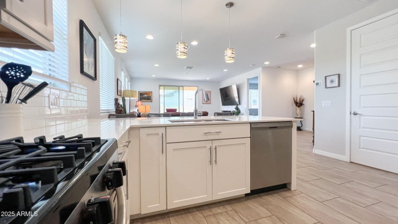 Kitchen w/Gas Stove