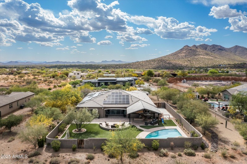 Aerial Backyard