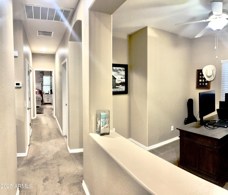 Hallway & Office