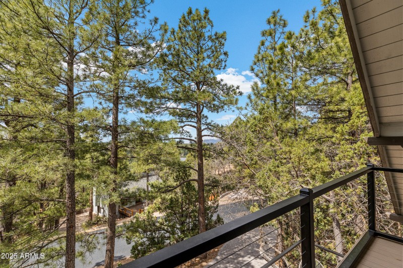 View from upper level deck