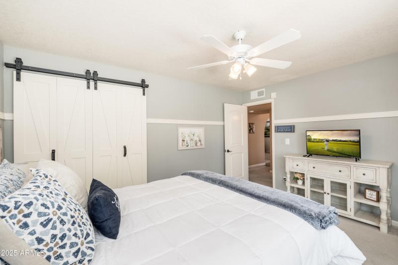 14' L x 12' W Front Bedroom