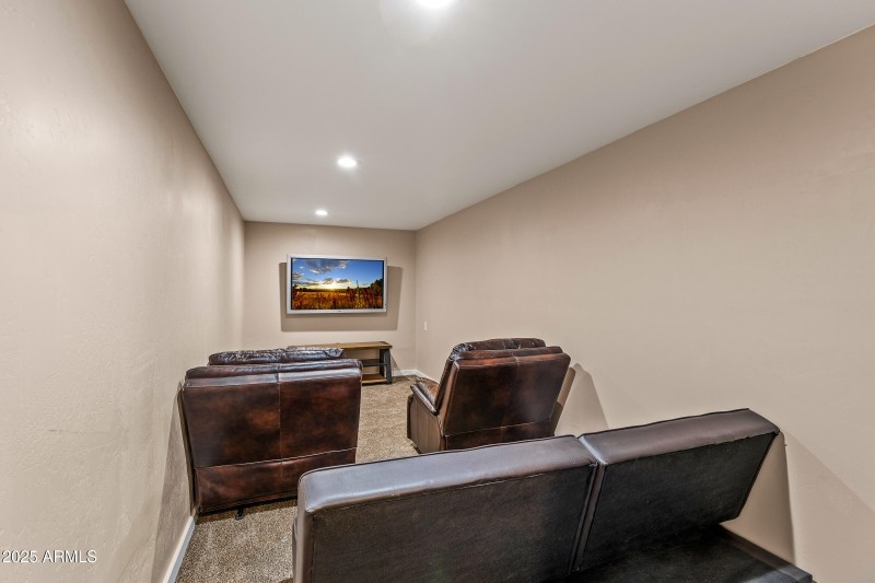 Versatile Bonus Room as a Theater Room