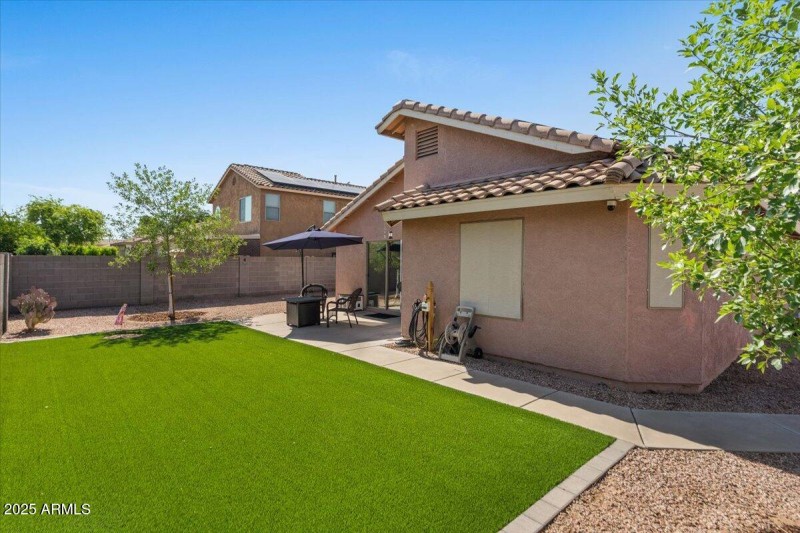 22-Back of home