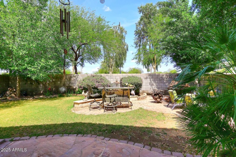 Covered Patio-View