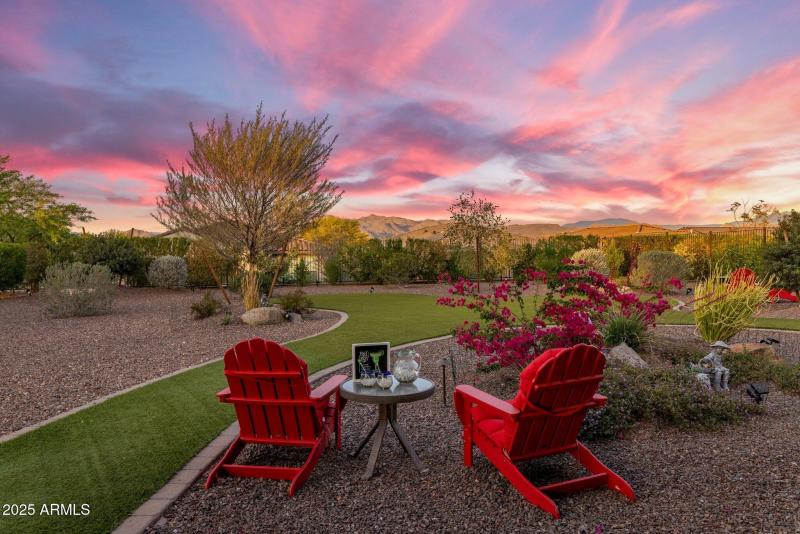 Backyard Dusk