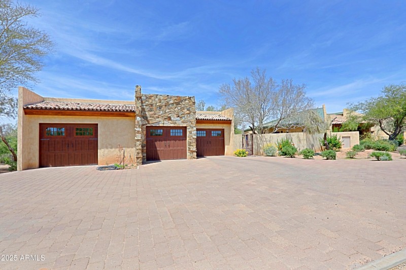 House - Front of Garages 1