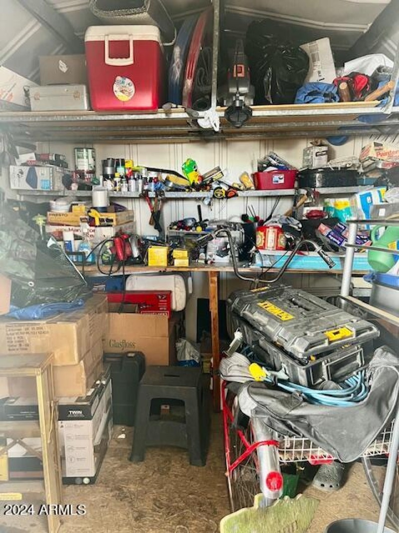 Shed storage