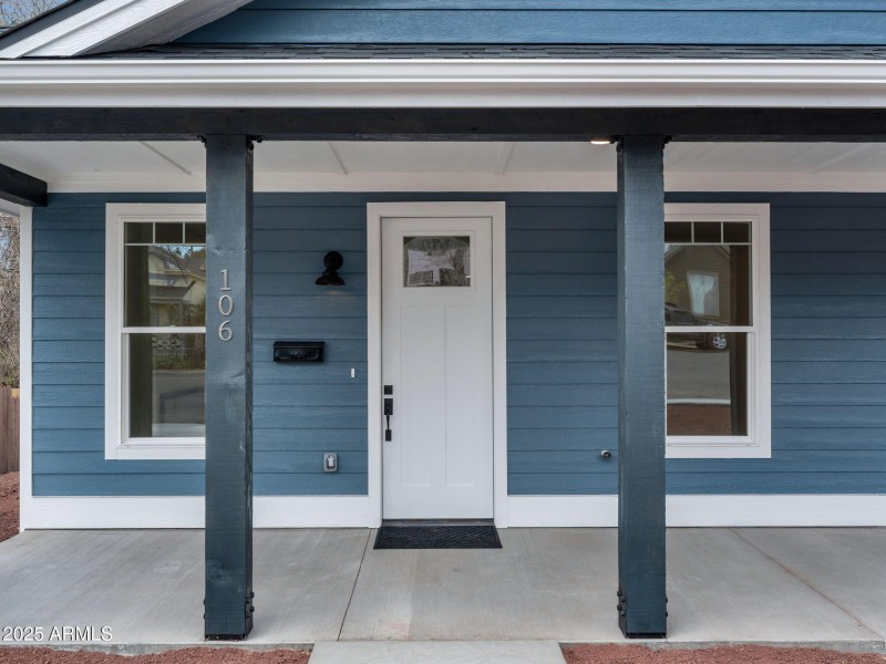 Front Entry With Covered Patio