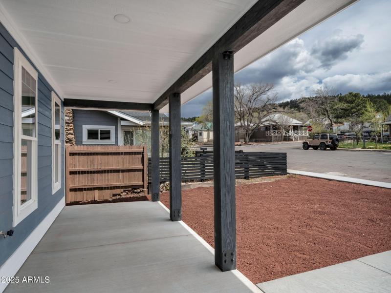 Covered Front Patio
