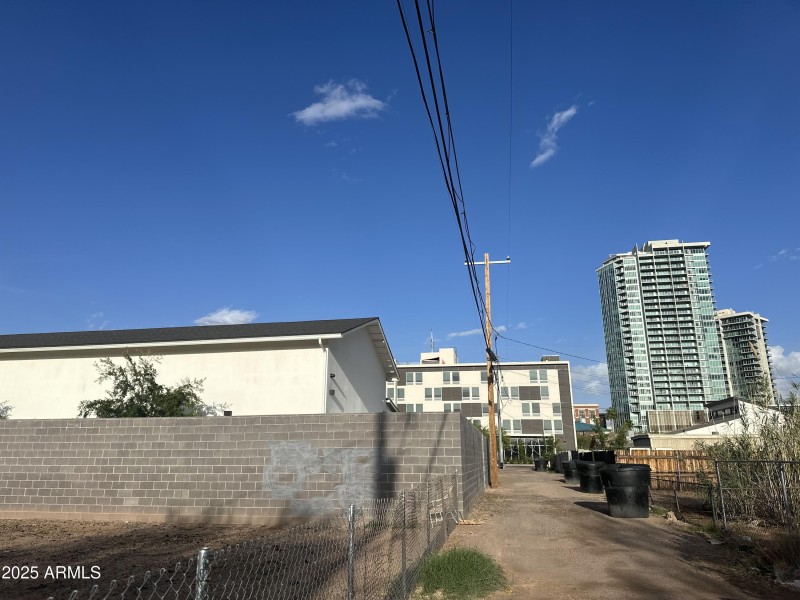 rear alley view