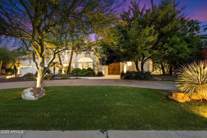 Front View at night