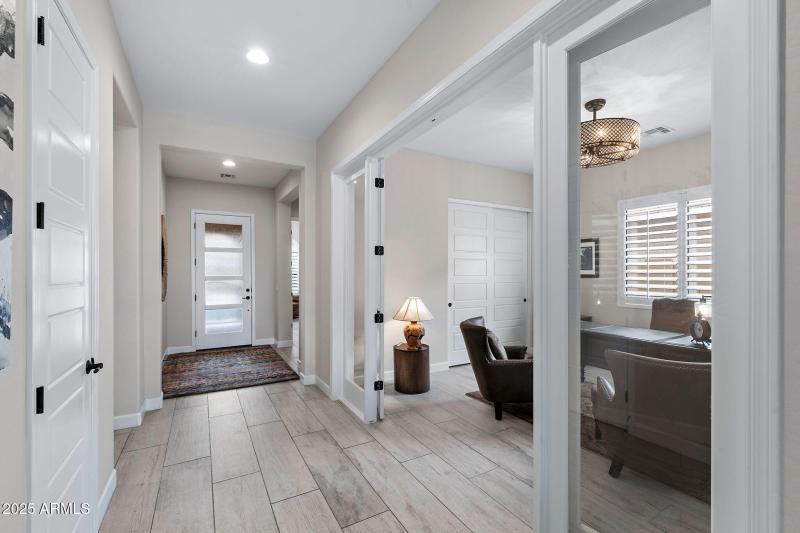 Entry Way and Office