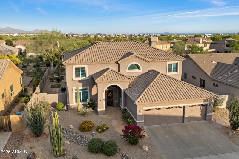 Beautiful desert landscaping