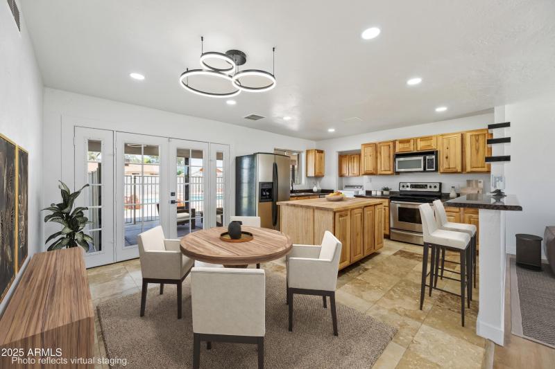 Kitchen and Dining Furnished