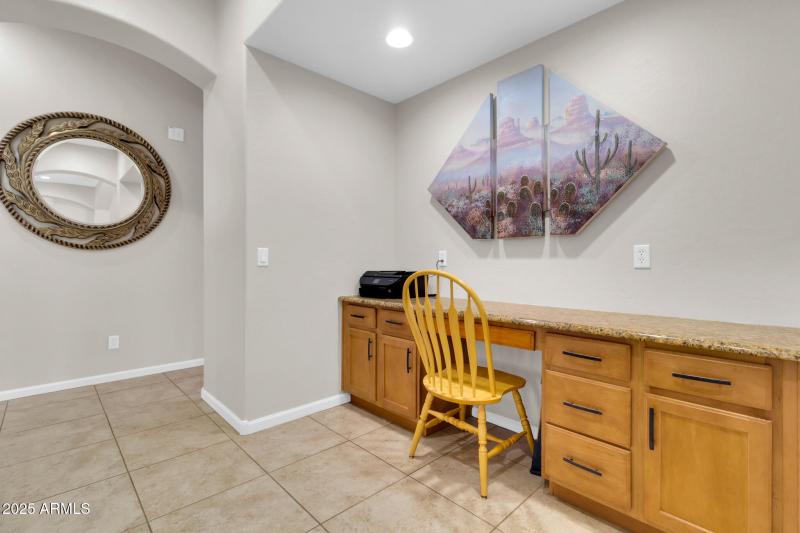 Hall with Built ins