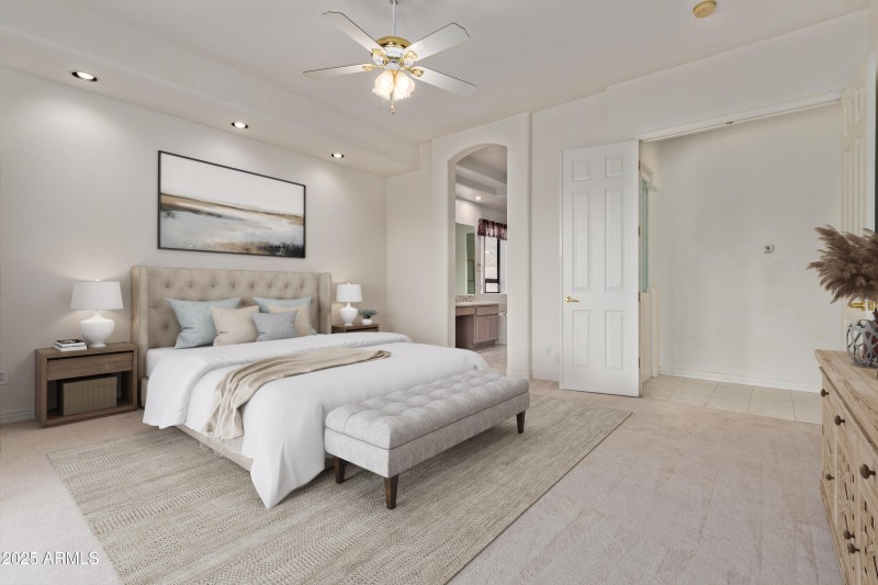 Master suite 2 fl