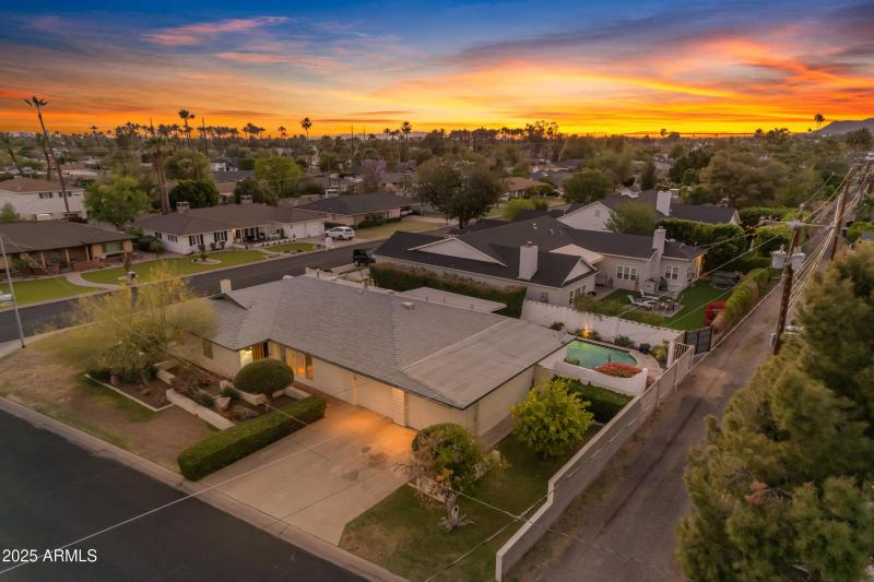 Aerial Sunset