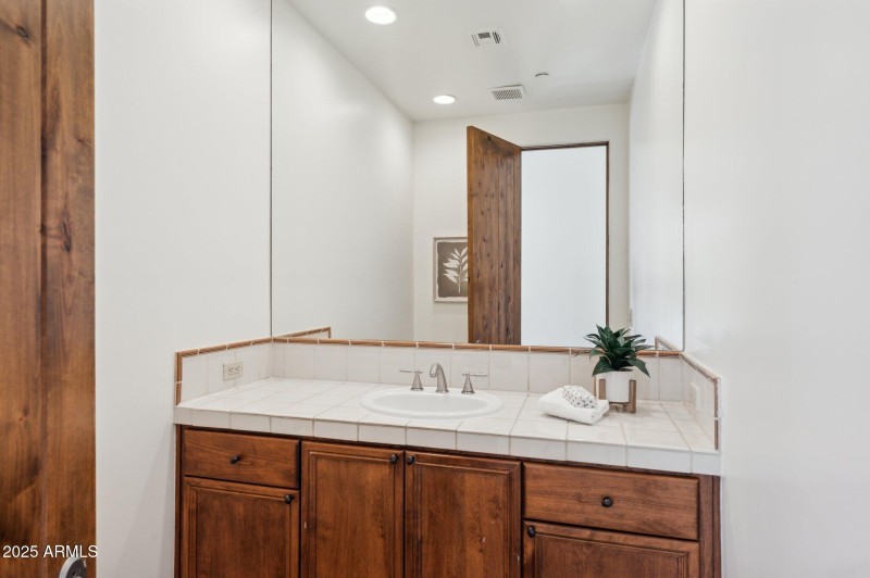 Hall Powder Room