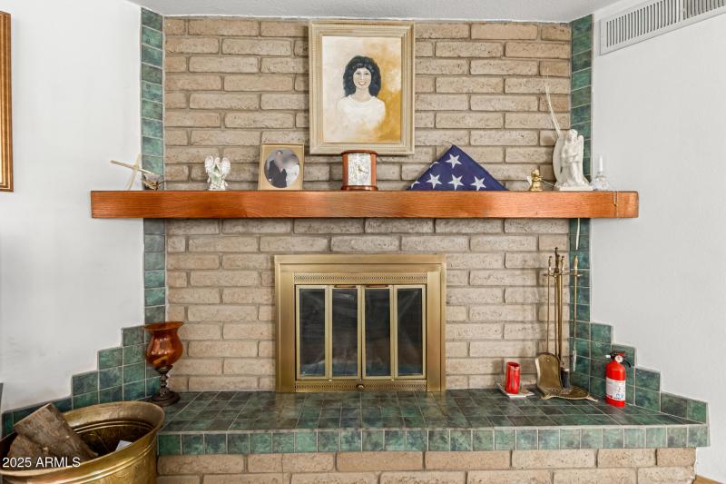 Brick FirePlace