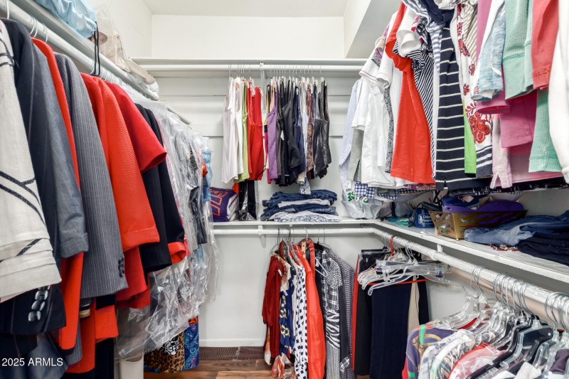 Huge Walk In Closet