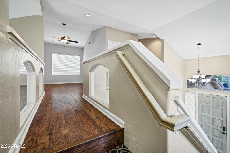 Upstairs landing