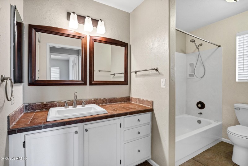 Upstairs bathroom