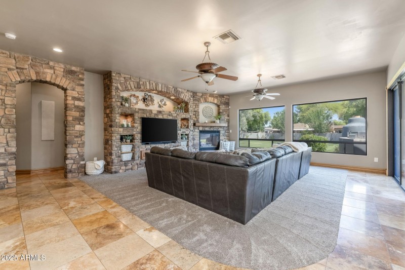 family room
