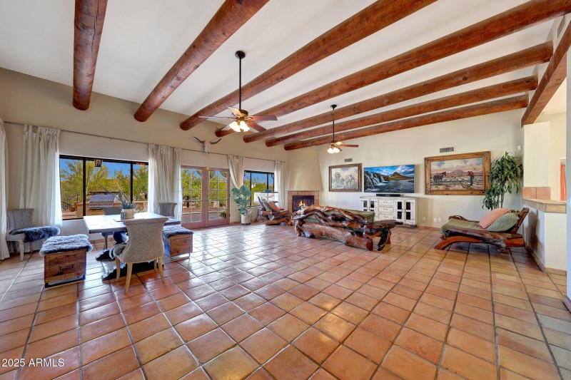Great Room and Dining Area