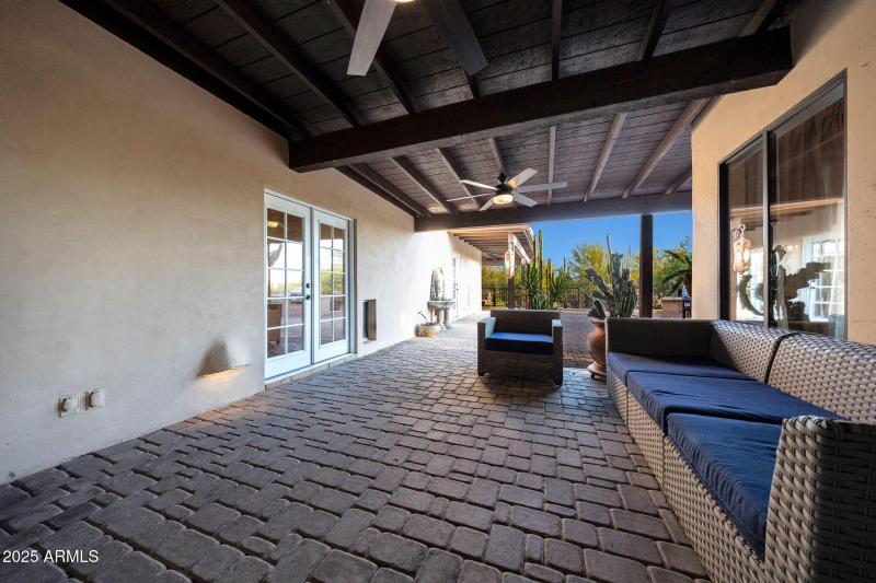 Covered Patio Area