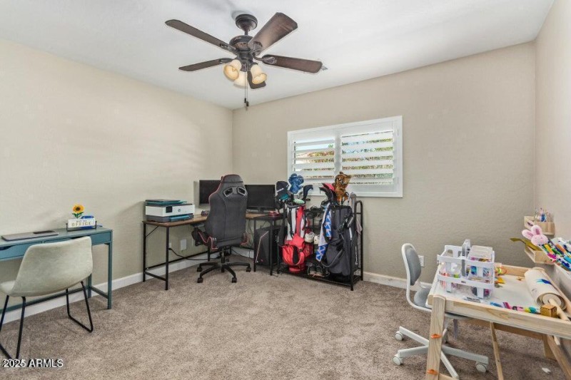 Downstairs Private Den/ Office