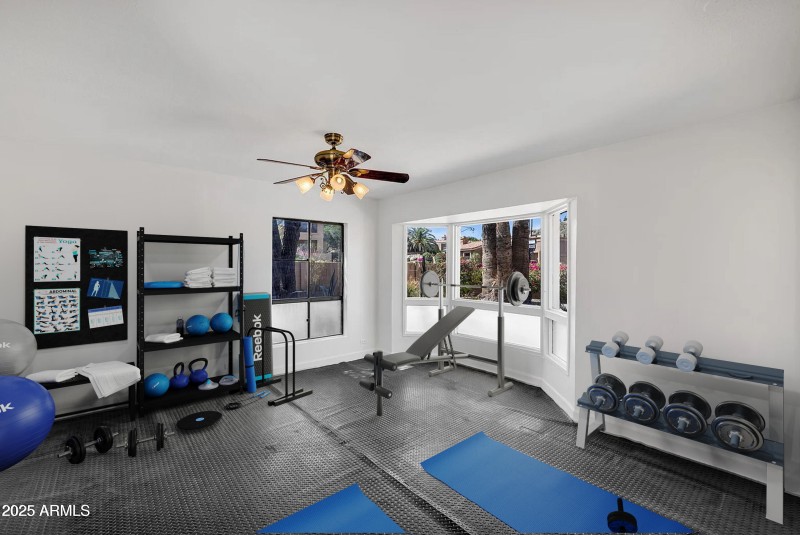 Weight room