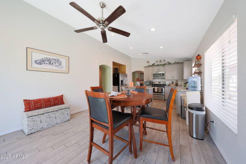 Dining area